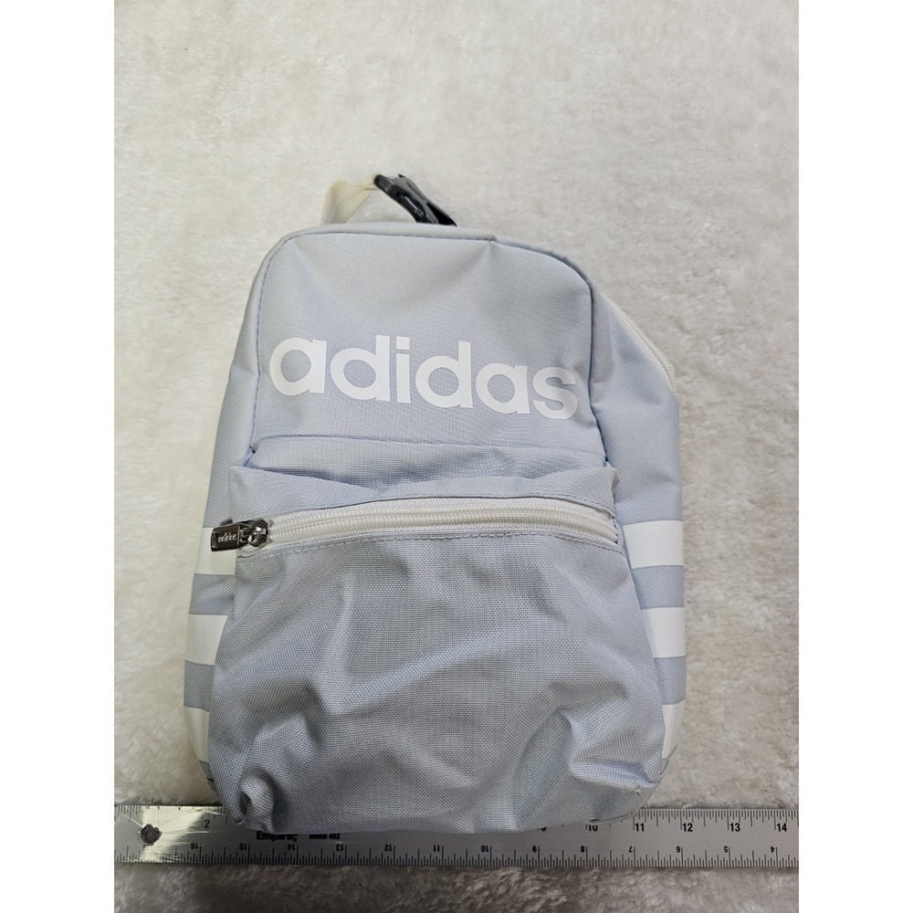 Adidas‎ Cooler Bag Lunch Bag Sports Snack Bag Blue  8 X 10